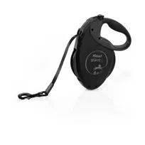 Smycz Automatyczna FLEXI GIANT L Black Edition Taśma 8m Pies 50kg Czarna