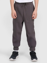 Spodnie joggery dresowe chłopięce szare 4F Szary 128 4F