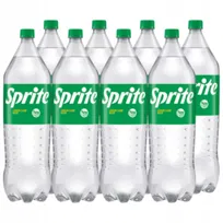 Sprite Napój gazowany o smaku cytrynowo-limonkowym 2 l x 8 sztuk