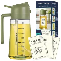 Spryskiwacz do oliwy WELLHAUS - szklany dozownik w sprayu 2w1 do oleju, octu rozpylacz
