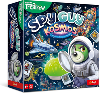 Spy Guy Kosmos - Kooperacyjna Gra Obserwacyjna, Timer, 17 Plansz, od 6 lat Trefl