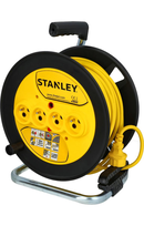 STANLEY Przedłużacz Bębnowy 40m 4 Gniazda 16A IP20 Kabel Garaż Budowa Stanley