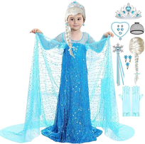 Strój kostium przebranie halloween dla dziewczynki 2-3 lat Księżniczka Elsa