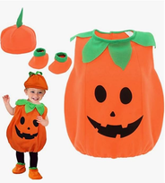 Strój kostium przebranie Halloween Karnawał Dziecięcy XS 90-100 cm Dynia