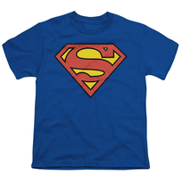 Superman Koszulka Z Logo Dla Dzieci (152/158 / Lazurowy) SUPERMAN