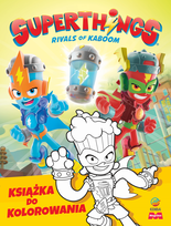 SuperThings Książka do Kolorowania Ediba Polska Sp. z o.o.
