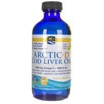 Suplement diety, Nordic Naturals, Olej z wątroby dorsza arktycznego z witaminą D, 237 ml