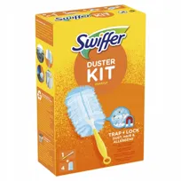 SWIFFER DUSTER MIOTEŁKA DO KURZU STARTER 1 RĄCZKA + 4 ZAPASY WKŁADY