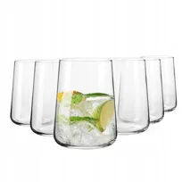 Szklanki do Wody napojów drinków INFINITY KROSNO 490 ml 6 szt