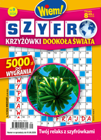 Szyfrokrzyżówki Dookoła Świata Wydawnictwo Bauer Sp z o.o. S.k.