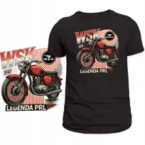 T-Shirt Męski Koszulka Super Nadruk Wsk Legenda Prl Motor Hit Prezent M