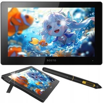 Tablet graficzny PROFESJONALNY BOSTO BT-16UHD z piórem 16384 st 15,6