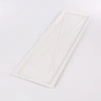 Tacka METPOL, biała, 75x22,5 cm