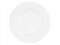 Talerz głęboki Florina Classic New 23 cm biała porcelana do zup sałatek