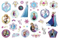 Tatuaże dla dzieci zmywalne dziecięce Kraina Lodu Elsa Frozen K3