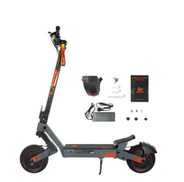 Terenowa hulajuga elektryczna KuKirin G2 Ultra Składana Silniki Podwójne 1600W 48V 18Ah do 50km/h Zasięg do 55km 10‑calowe opony bezdętkowe podwójna amortyzacja
