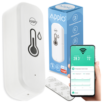 Termometr Higrometr Czujnik Wilgoci Temperatury WiFi TUYA Smart Dom Alexa APPIO