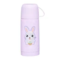 Termos dla dzieci z kubkiem Betty i Bunny fiolet 320 ml AMBITION JUNIOR