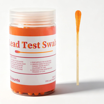 Test ołowiu 30 szt. waciki do wykrywania ołowiu wynik w 30 s