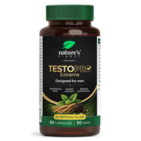 TestoPRO Extreme Nature's Finest wspiera poziom hormonu T³ i sprawność fizyczną, kapsułki