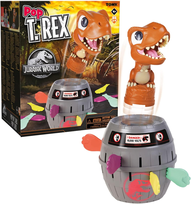 Tomy Jurassic World Pop Up T-Rex - gra zręcznościowa dla 2-4 graczy 4+ Inna marka