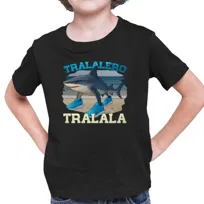 Tralalero Tralala - Italian Brainrot - dziecięca koszulka VIRAL TREND rozmiar 12/14 lat