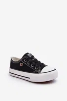 Trampki Buty Dziecięce Big Star Tenisówki Niskie Dd374163 Czarne 33