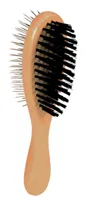 TRIXIE Szczotka DREWNIANA dwustronna Rzadki drut / Włosie 22cm