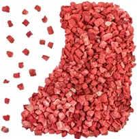 Truskawka Liofilizowana 20 G Kostka Truskawki Liofilizowane Chrupiąca