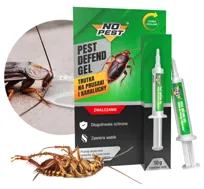 Trutka NO PEST na Karaluchy 10g Żel Pasta Substancja Środek Preparat na Karaluchy Prusaki Karaczany