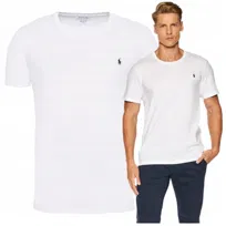 tshirt polo ralph lauren koszulka meska basic biała tshirt polo ralph lauren koszulka meska basic biała r.M