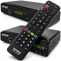Tuner odbiornik dekoder drugiej generacji DVB-T2 HEVC do telewizora + PILOT
