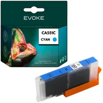Tusz do drukarki Canon 551C niebieski (cyan) | 12 ml | 760 stron