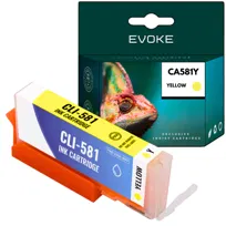 Tusz do drukarki Canon 581XY żółty (yellow) | 12 ml | 850 stron | CLI-581Y