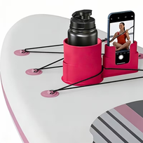 UCHWYT NA NAPOJE I TELEFON 2W1 DO DESKI SUP KAJAKA CUP HOLDER NA BUTELKĘ