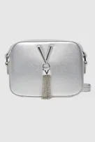 VALENTINO Srebrna torebka Divina Camera Bag