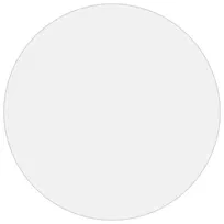 vidaXL Mata ochronna na stół, matowa, Ø 110 cm, 2 mm, PVC