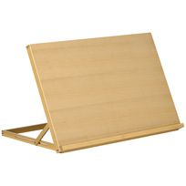 Vinsetto składana sztaluga stołowa 75,8x51cm, regulowana sztaluga z drewna