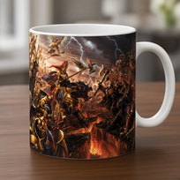 Warhammer 40 000 gra prezent dla gracza kubek gadzet fantasy
