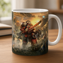Warhammer 40 000 gra prezent dla gracza kubek gadzet fantasy