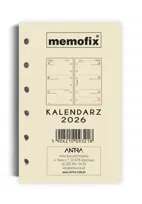 Wkład kalendarzowy 2026 tygodniowy A6