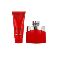 montblanc legend red woda toaletowa 50 ml   zestaw  