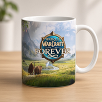 World of Warcraft Forever prezent dla gracza kubek fana Blizzard fantasy