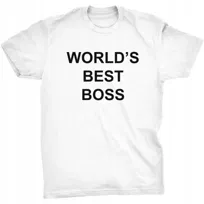 World's Best Boss Koszulka The Office Serial Szef