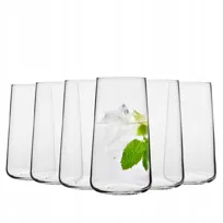 Wysokie szklanki do napojów INFINITY KROSNO 600 ml 6 szt.