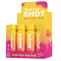 Your Sun Shot Mango Z Wit. D3 Drinki Do Opalania 12x80ml