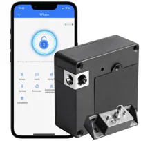 ZAMEK DO SZAFKI SZUFLADY ELEKTRONICZNY KARTY BRELOKI RFID TTLOCK APLIKACJA