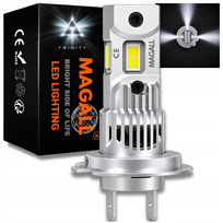 Żarówka LED H7 Canbus MAGALL TRINITY 3 Sekcje 3 Źródła Światła 12500lm/szt