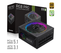 Zasilacz GameMax RGB PRO 850G 850W 80 plus Gold ATX3.1 12V-2x6 Modularny