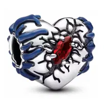 Zawieszka Charms SREBRO 925 Koralik Stranger Things Demogorgon